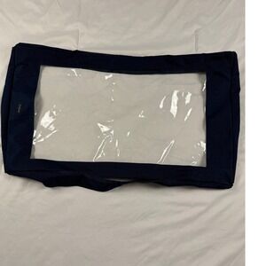 Thirty-One Top-A-Tote LID ONLY - Navy Blue - Fits Large Utility Tote minimalist